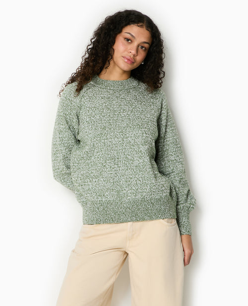 Pull oversize en maille moulinée - PIMKIE - 1