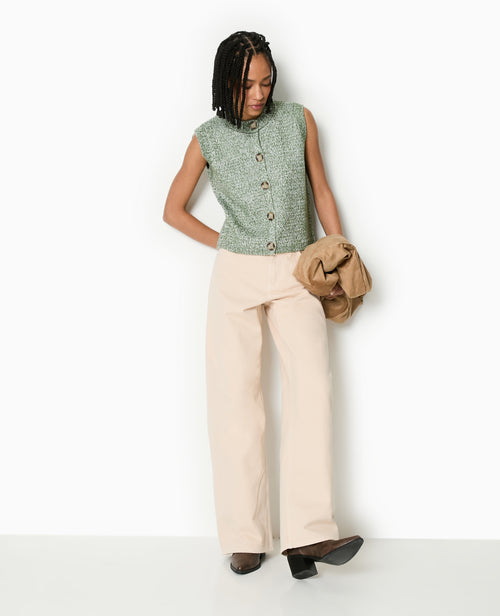 Gilet sans manches en maille moulinée - PIMKIE - 2