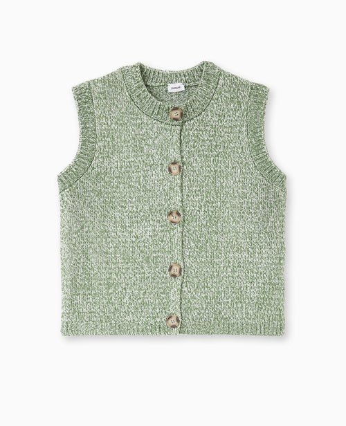 Gilet sans manches en maille moulinée - PIMKIE - 4