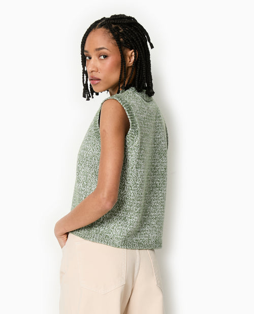 Gilet sans manches en maille moulinée - PIMKIE - 6