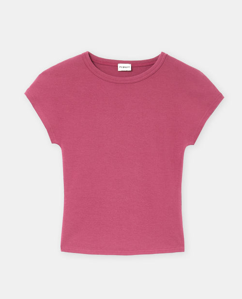 T-shirt ajusté manches raccourcies - PIMKIE - 4