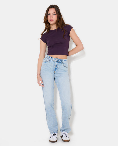 T-shirt ajusté manches raccourcies - PIMKIE - 3