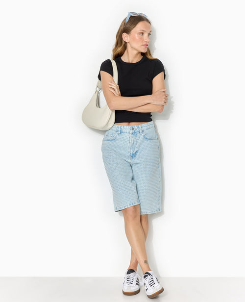 T-shirt ajusté manches raccourcies - PIMKIE - 2