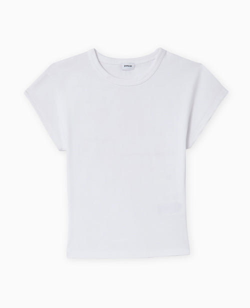 T-shirt ajusté manches raccourcies - PIMKIE - 4