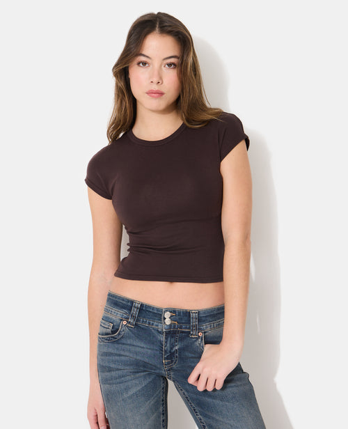 T-shirt ajusté manches raccourcies - PIMKIE - 1