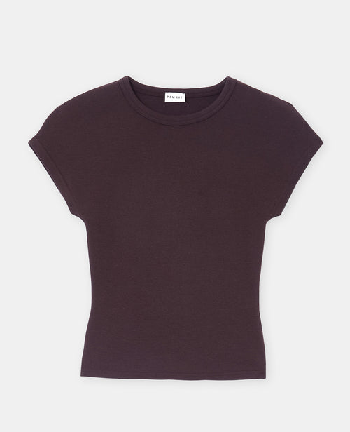T-shirt ajusté manches raccourcies - PIMKIE - 4