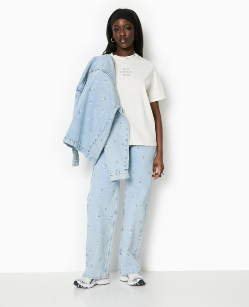 T-shirt oversize avec print devant et dos - PIMKIE - 3
