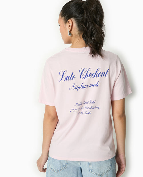T-shirt oversize avec print devant et dos - PIMKIE - 6