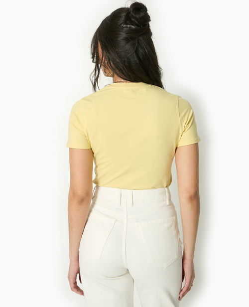 T-shirt court avec broderie ton sur ton - PIMKIE - 6