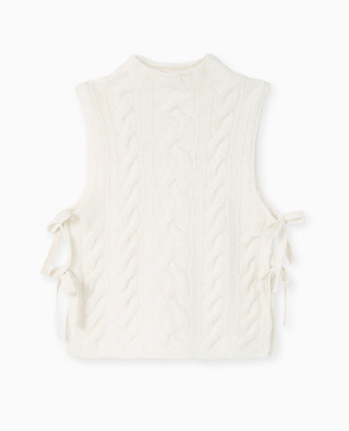 Pull sans manches avec nouettes sur les côtés - PIMKIE - 4