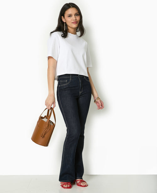 T-shirt ample et court - PIMKIE - 7