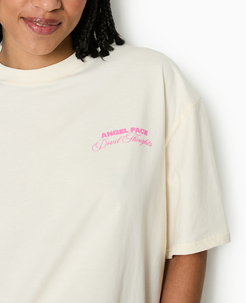 T-shirt oversize avec print poitrine et dos - PIMKIE - 2