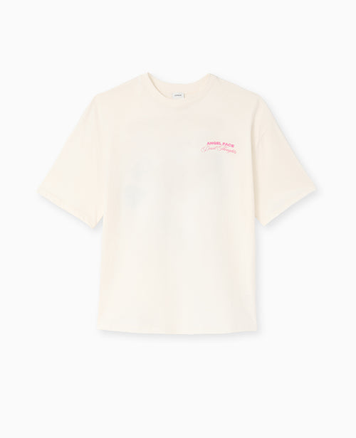 T-shirt oversize avec print poitrine et dos - PIMKIE - 4