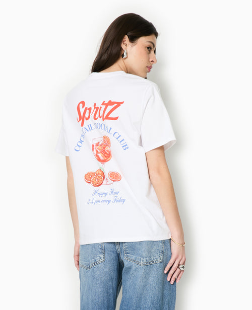 T-shirt oversize print SPRITZ - PIMKIE - 1