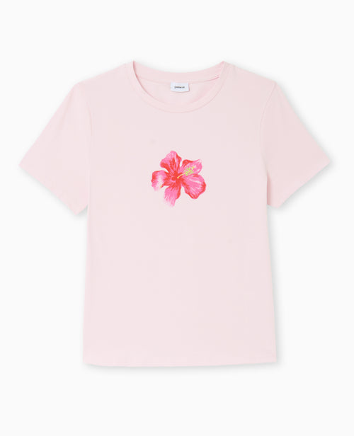 T-shirt ajusté avec print devant - PIMKIE - 4
