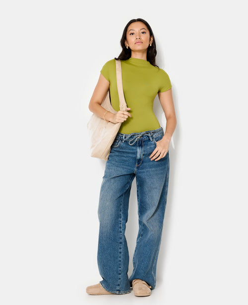 Body manches courtes col montant - PIMKIE - 3