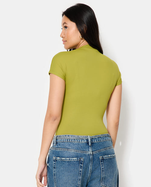 Body manches courtes col montant - PIMKIE - 6