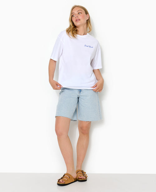 T-shirt oversize avec print poitrine et dos - PIMKIE - 2