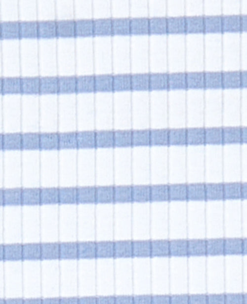 Top bandeau en maille côtelée rayée - PIMKIE - 8