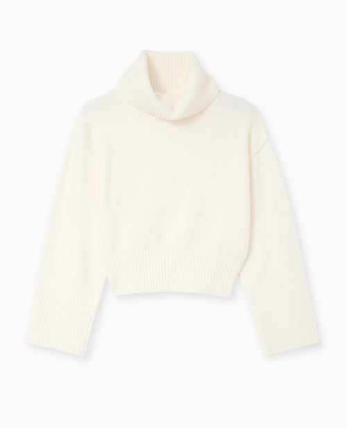 Pull col boule avec manches larges - PIMKIE - 4