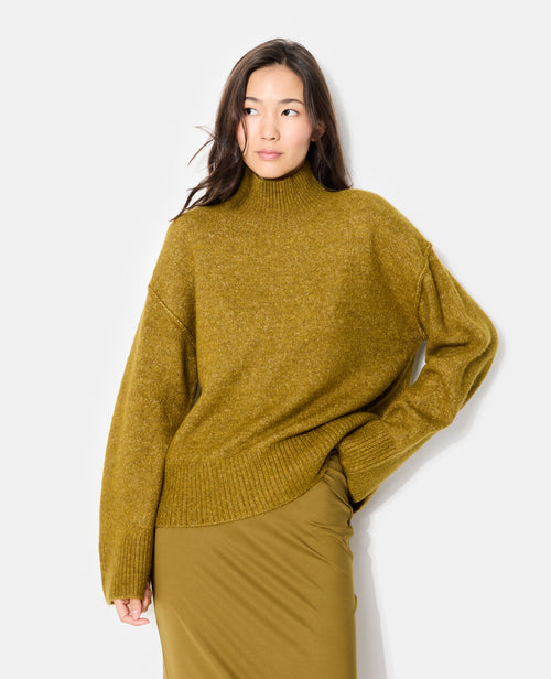 Pull col montant manches larges - PIMKIE - 1