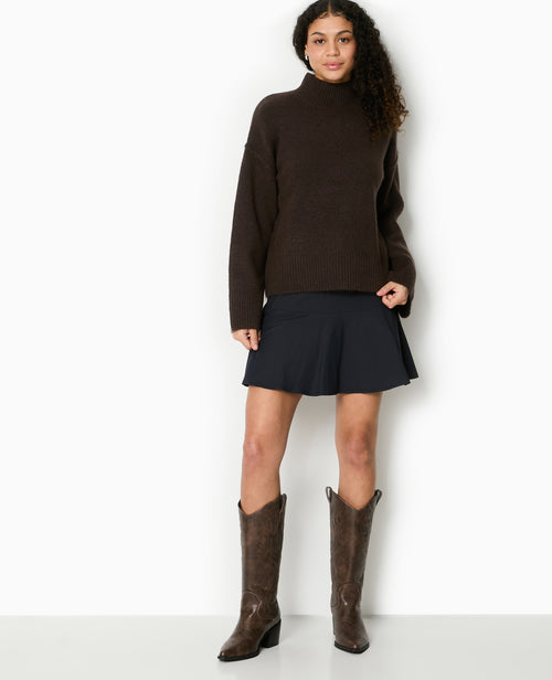 Pull col montant manches larges - PIMKIE - 1