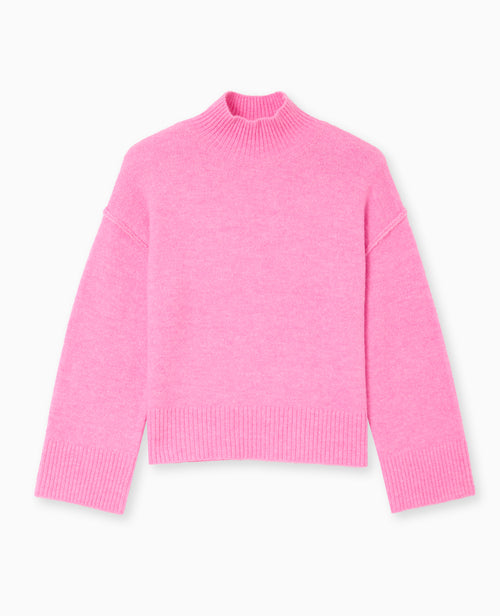 Pull col montant manches larges - PIMKIE - 4