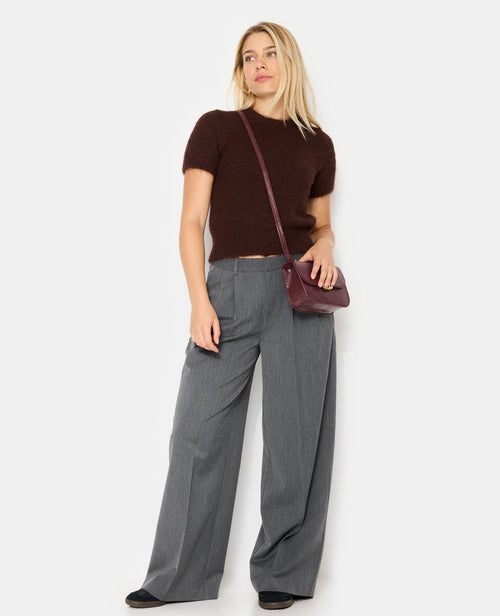 Pull manches courtes en maille douce - PIMKIE - 3