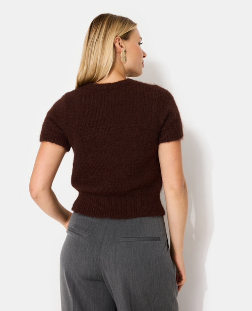 Pull manches courtes en maille douce - PIMKIE - 6