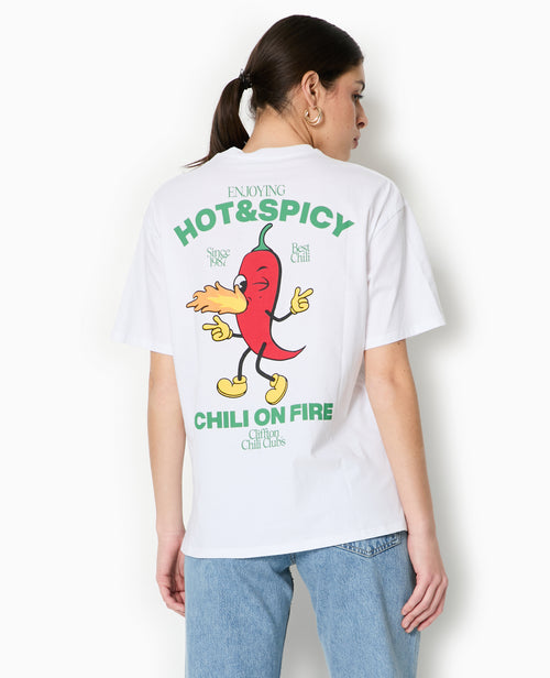 T-shirt oversize avec print devant et dos - PIMKIE - 6