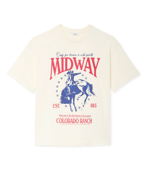 T-shirt oversize avec print devant - PIMKIE - 4