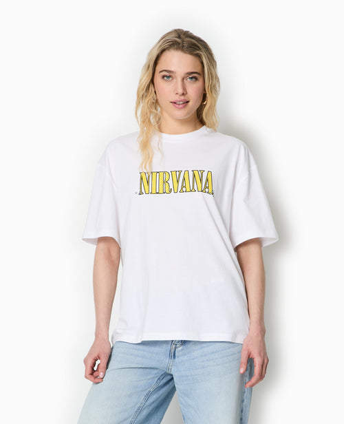 T-shirt oversize NIRVANA - PIMKIE - 5
