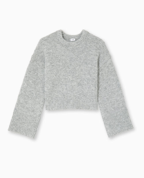 Pull court en maille douce et poilue - PIMKIE - 4