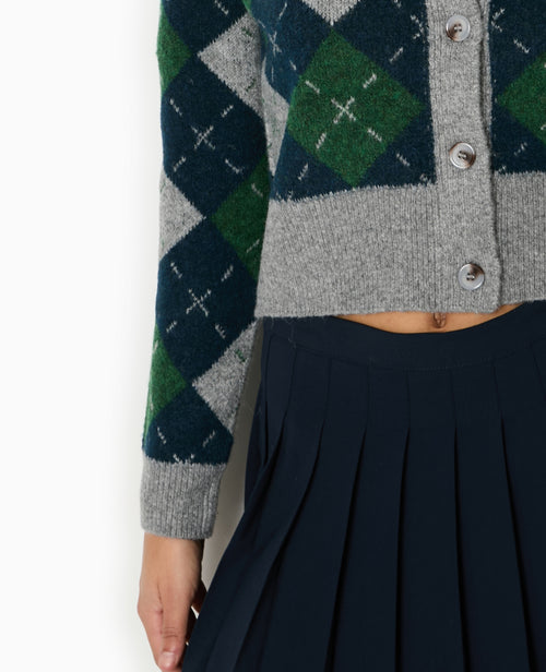 Gilet court motif losanges - PIMKIE - 3