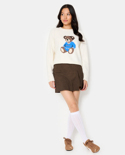 Pull en maille avec nounours - PIMKIE - 3