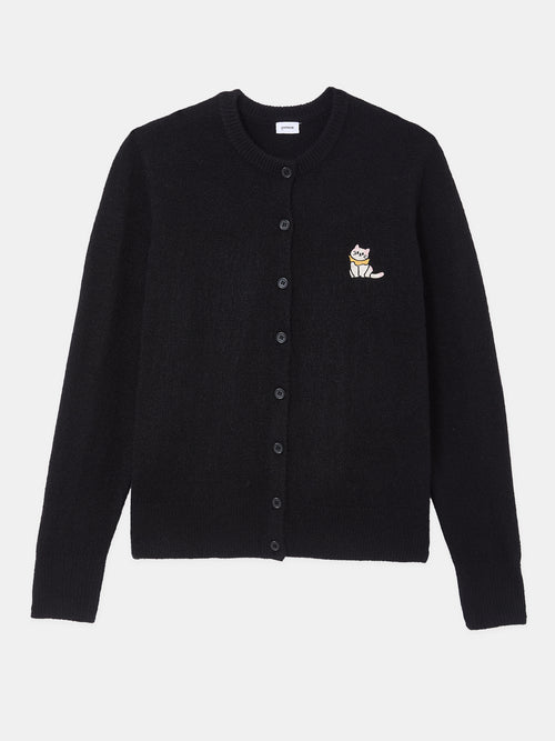 Gilet col rond avec broderie ourson - PIMKIE - 4