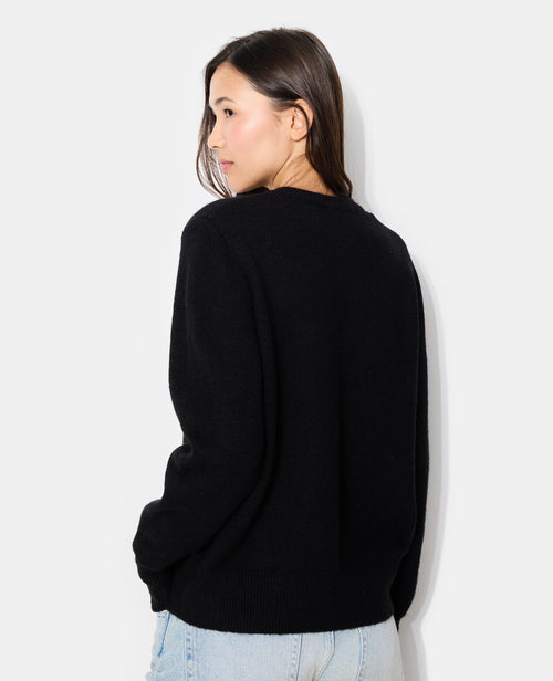 Gilet col rond avec broderie ourson - PIMKIE - 6