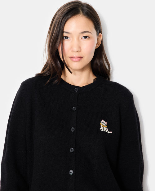 Gilet col rond avec broderie ourson - PIMKIE - 7