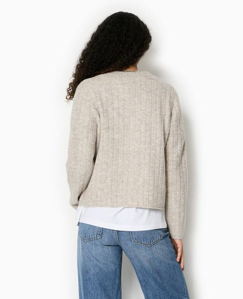 Gilet en maille côtes plates - PIMKIE - 6