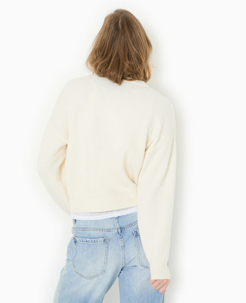 Pull en maille avec message - PIMKIE - 6