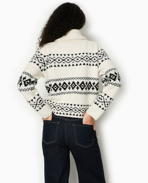 Gilet zippé motif jacquard - PIMKIE - 6