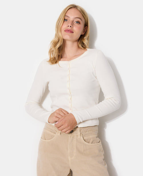 T-shirt gilet en maille côtelée - PIMKIE - 5