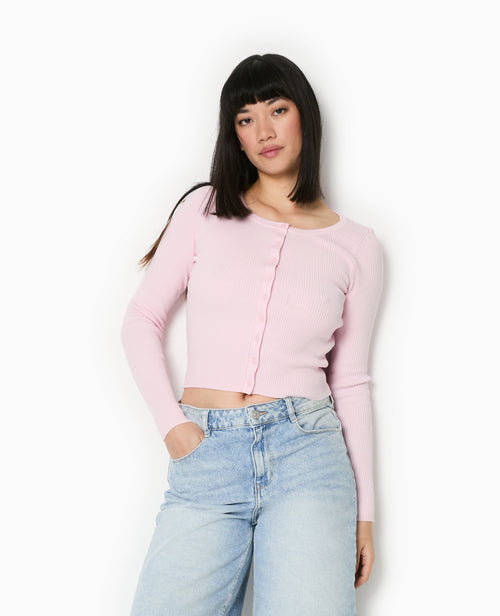 T-shirt gilet en maille côtelée - PIMKIE - 7