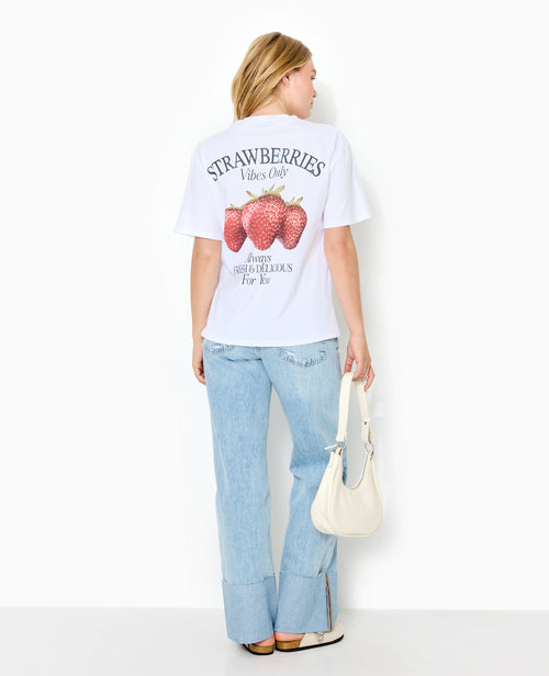 T-shirt oversize avec print poitrine et dos - PIMKIE - 7