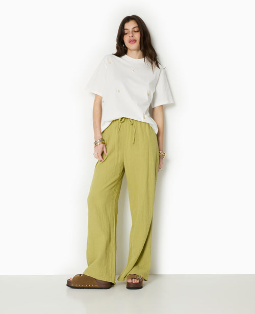 T-shirt ample avec coquillages en métal - PIMKIE - 3