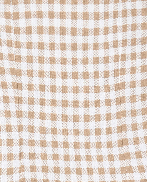 Top bustier avec base balloon motif vichy - PIMKIE - 8