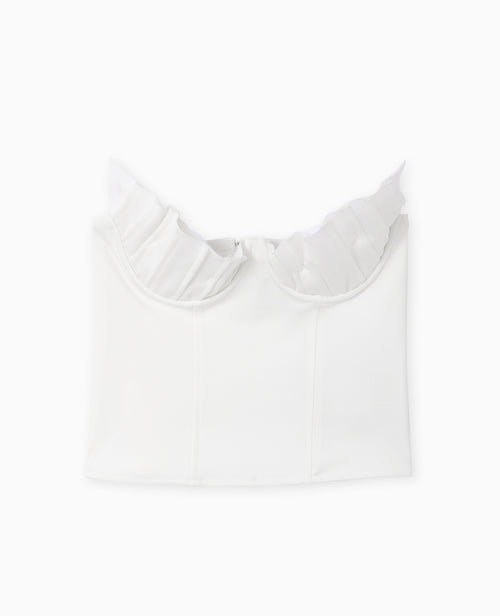 Top bustier avec balconnets coquillages - PIMKIE - 3