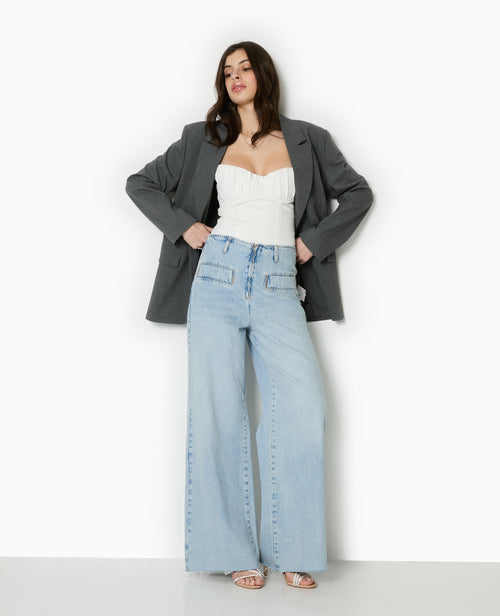 Top bustier avec balconnets coquillages - PIMKIE - 7