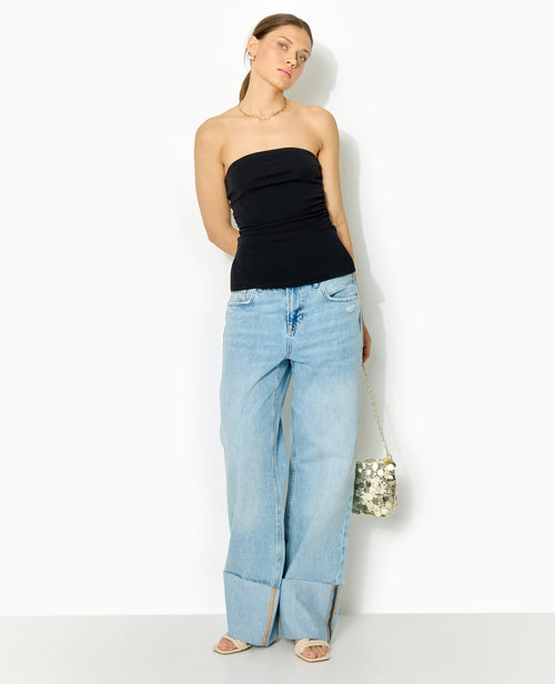 Top bandeau avec fentes côtés - PIMKIE - 7