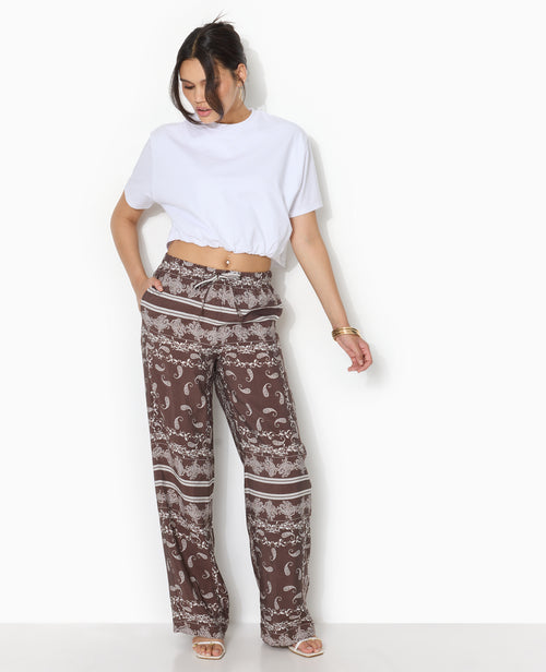 T-shirt court avec détail élastique - PIMKIE - 3